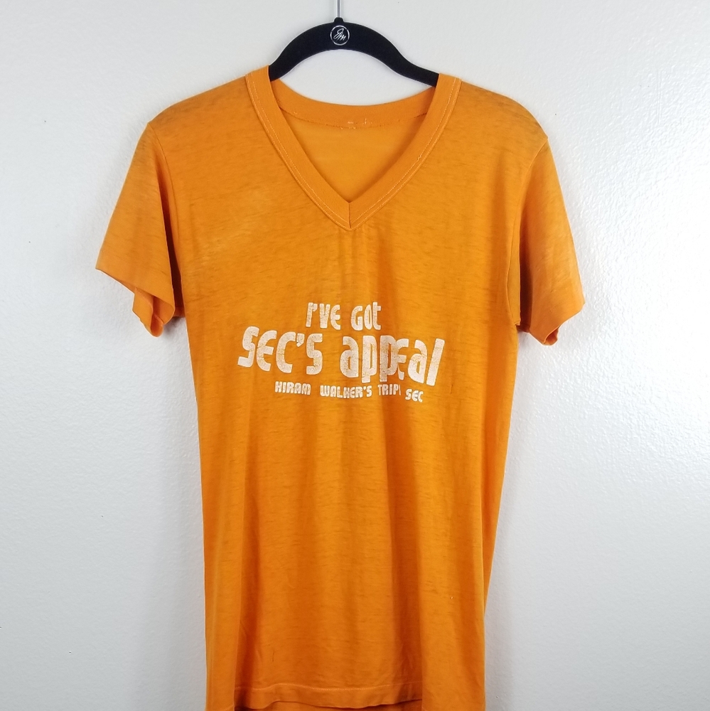I've Got Sec's Appeal Orange Burner Tee Shirt